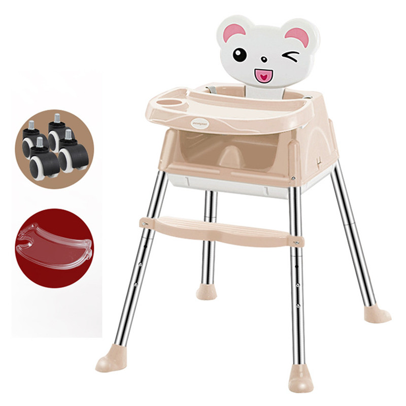 Shenone Baby Feeding Chair / Wholesale Multi-Function Moving Plastic Baby High Chair for Restaurant