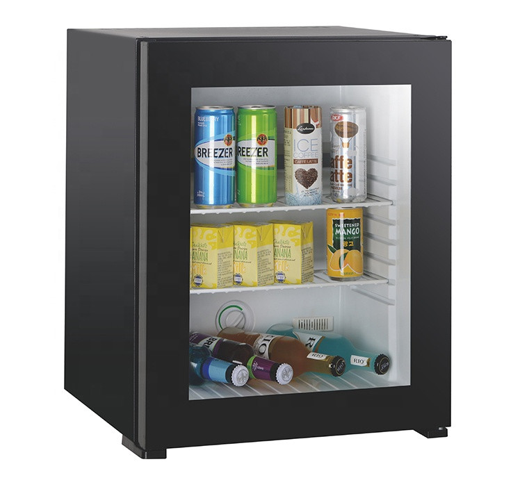 Shenone 40L Bar Mini Fridge with Glass Door Mini Bar Refrigerator