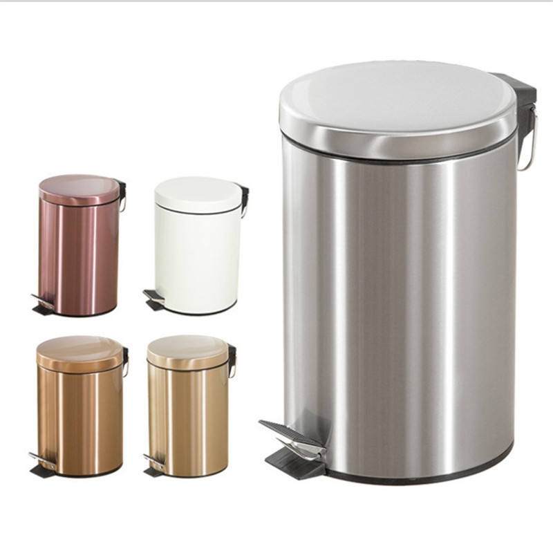 Shenone Hot Sale Household Trash Can or Hotel Guest Room Cheap Dustbin Can Garbage Bin
