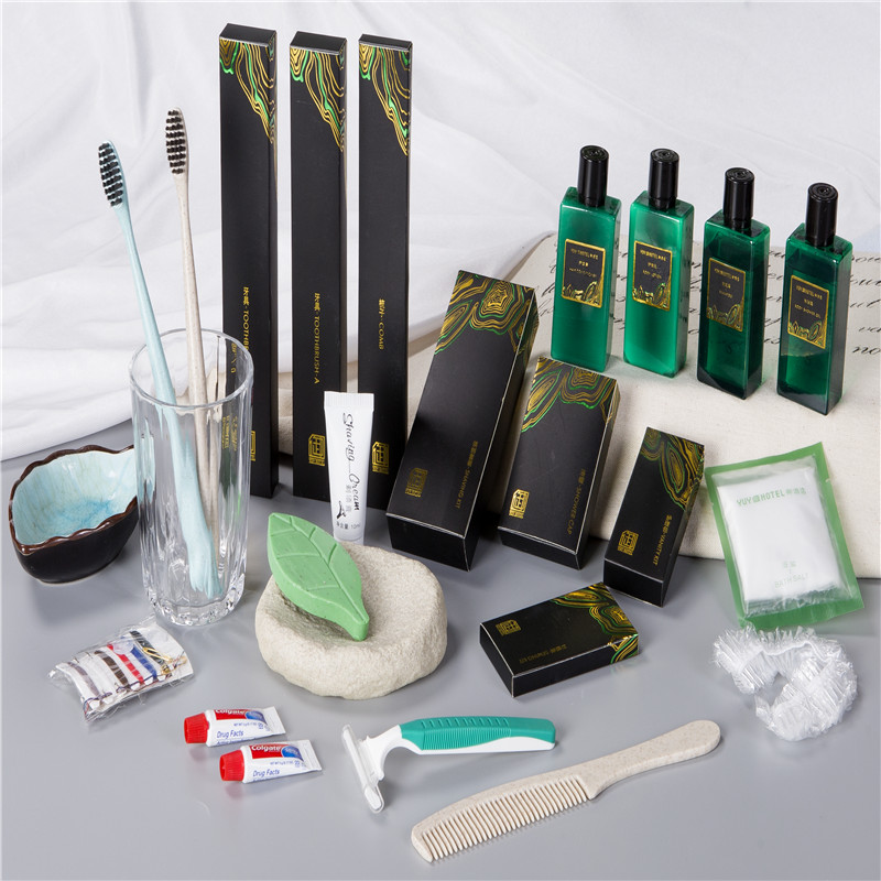 Shenone Cheap Hotel Amenities High Quality Bathroom Kits Disposable Toiletries Supplies for Guest
